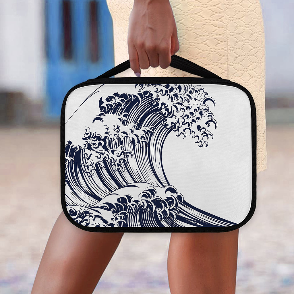 Japanese Kanagawa Wave Print Classic Bible Case