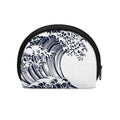 Japanese Kanagawa Wave Print Coin Purse
