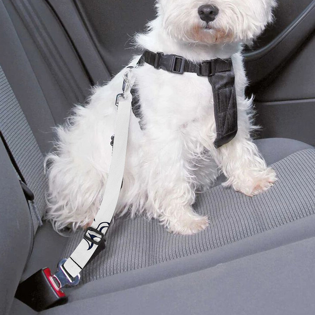Japanese Kanagawa Wave Print Dog Seat Belt