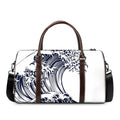 Japanese Kanagawa Wave Print Duffel Bag