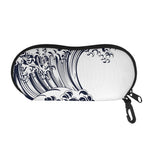 Japanese Kanagawa Wave Print Glasses Case
