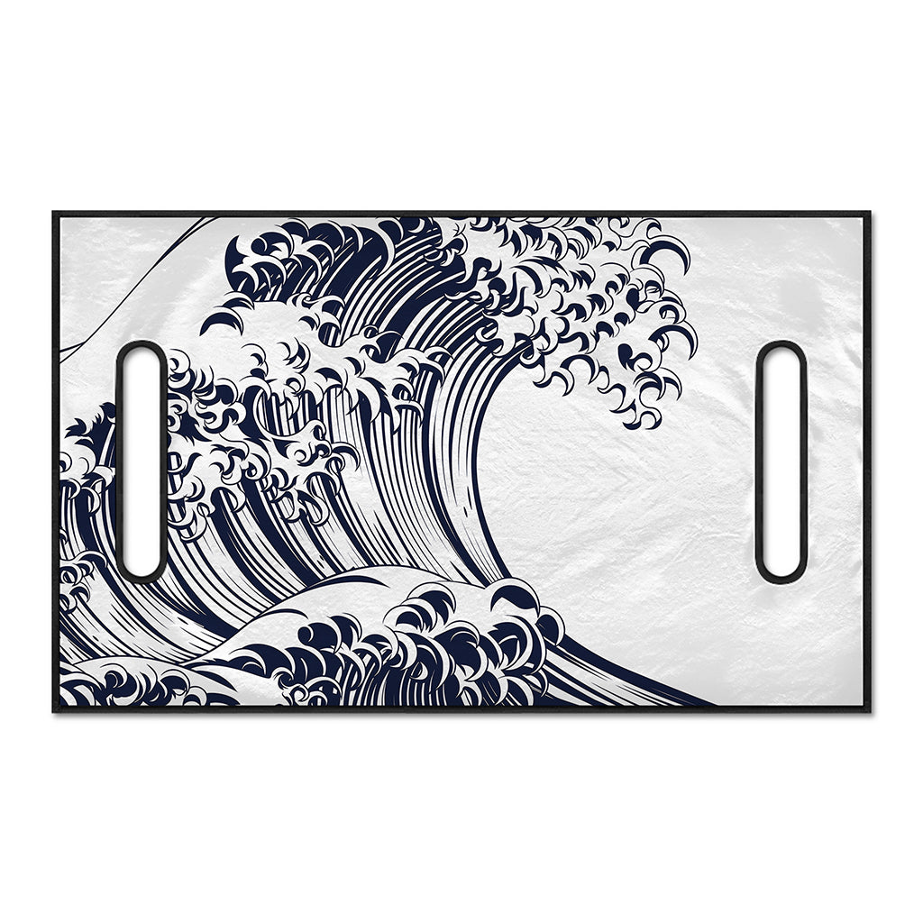 Japanese Kanagawa Wave Print Golf Cart Seat Cover