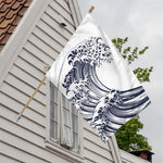Japanese Kanagawa Wave Print House Flag