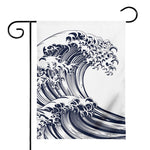Japanese Kanagawa Wave Print House Flag