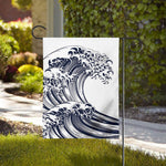 Japanese Kanagawa Wave Print House Flag