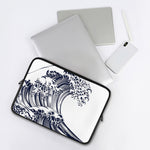 Japanese Kanagawa Wave Print Laptop Sleeve