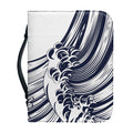 Japanese Kanagawa Wave Print Leather Bible Cover