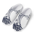 Japanese Kanagawa Wave Print Mesh Casual Shoes