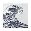 Japanese Kanagawa Wave Print Silk Bandana