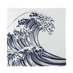 Japanese Kanagawa Wave Print Silk Bandana