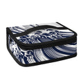 Japanese Kanagawa Wave Print Small Lunch Bag