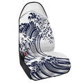 Japanese Kanagawa Wave Print Waterproof Car Seat Cover
