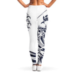 Japanese Kanagawa Wave Print Women's Leggings