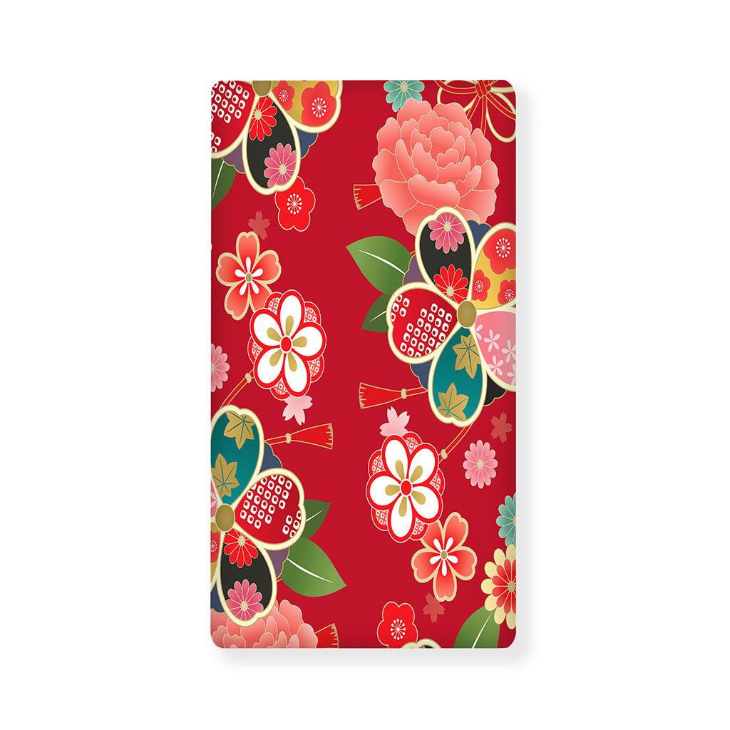 Japanese Kimono Pattern Print Baby Crib Sheet