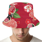 Japanese Kimono Pattern Print Bucket Hat