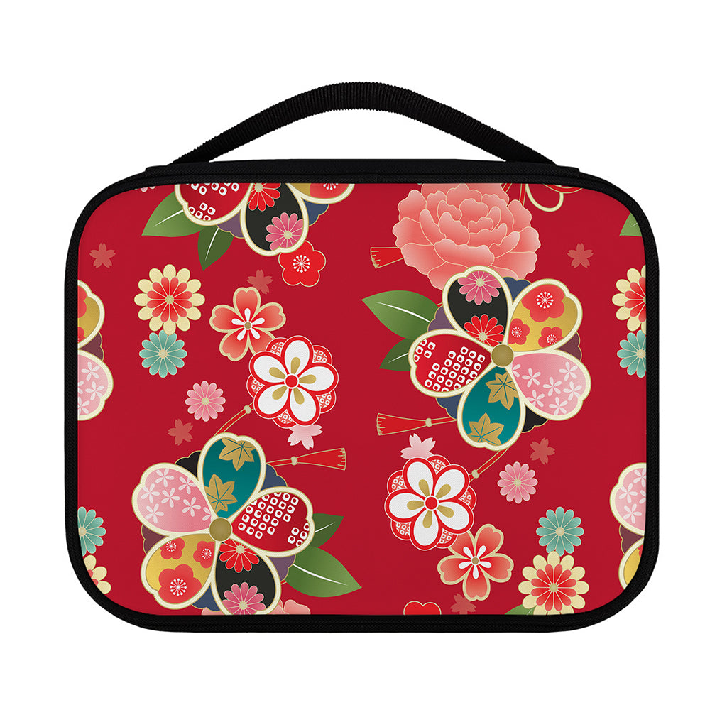 Japanese Kimono Pattern Print Classic Bible Case