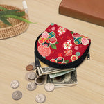 Japanese Kimono Pattern Print Coin Purse