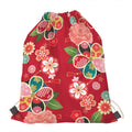Japanese Kimono Pattern Print Drawstring Bag