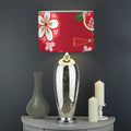 Japanese Kimono Pattern Print Drum Lamp Shade