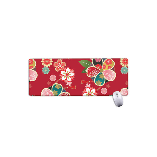 Japanese Kimono Pattern Print Extended Mouse Pad
