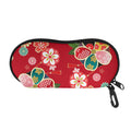 Japanese Kimono Pattern Print Glasses Case