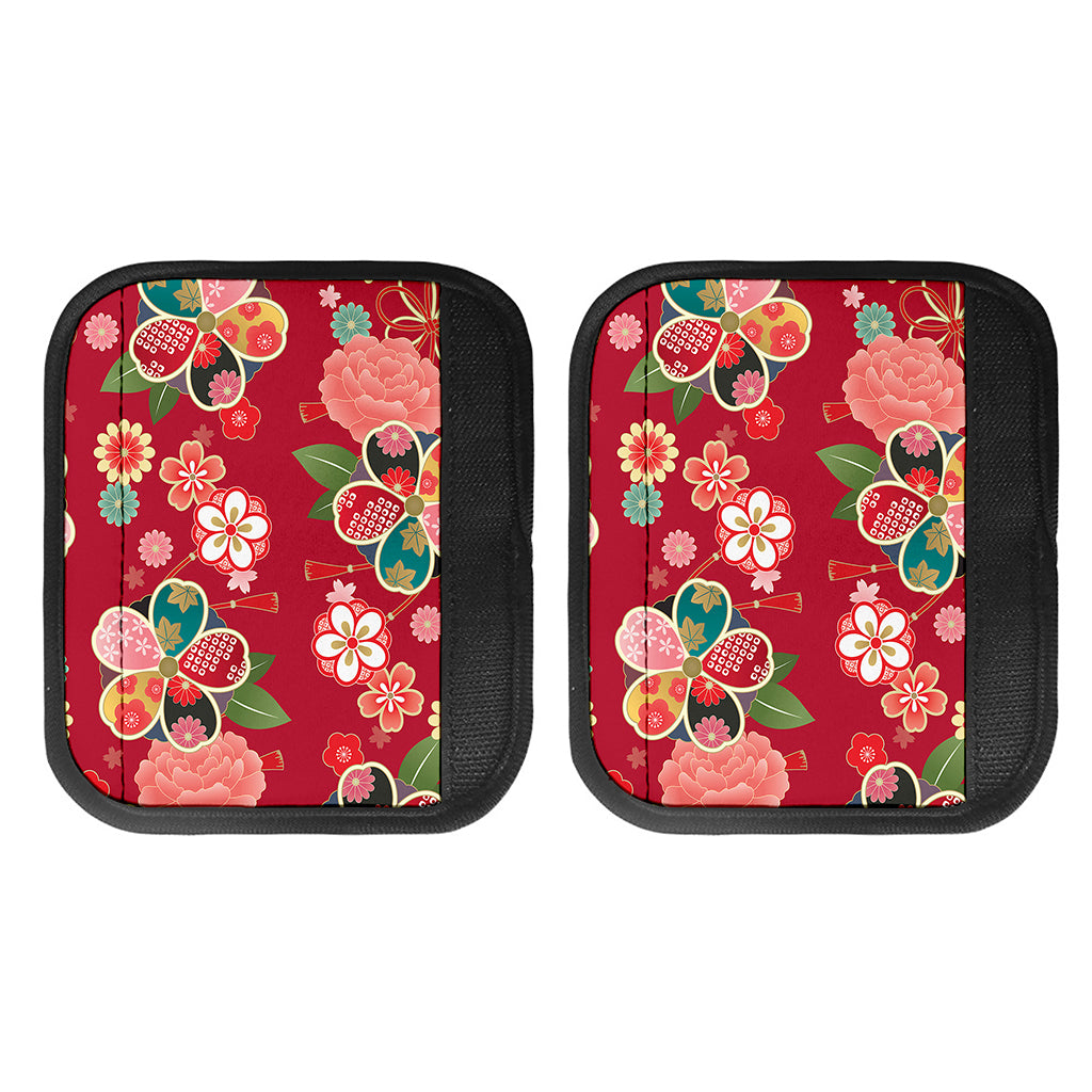 Japanese Kimono Pattern Print Handle Covers