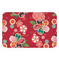 Japanese Kimono Pattern Print Indoor Door Mat