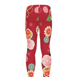 Japanese Kimono Pattern Print Men's leggings
