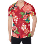 Japanese Kimono Pattern Print Men's Shirt