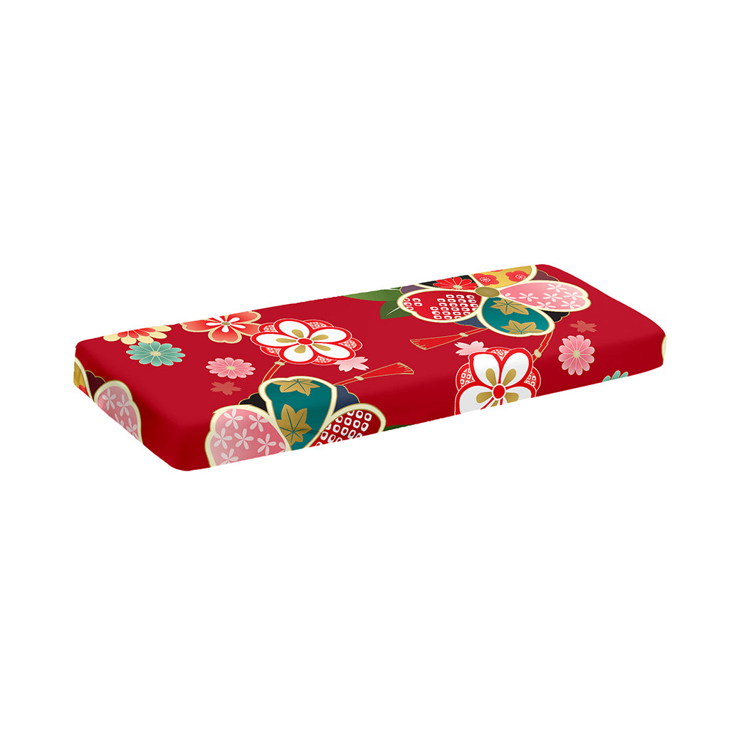 Japanese Kimono Pattern Print Piano Keyboard Cover