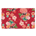 Japanese Kimono Pattern Print Polyester Doormat