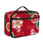 Japanese Kimono Pattern Print Portable Lunch Bag
