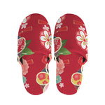 Japanese Kimono Pattern Print Slippers