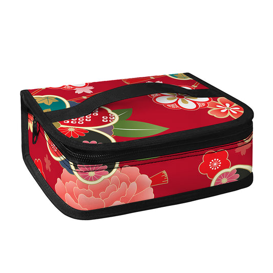 Japanese Kimono Pattern Print Small Lunch Bag