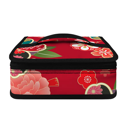 Japanese Kimono Pattern Print Small Lunch Bag