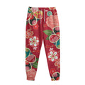 Japanese Kimono Pattern Print Sweatpants