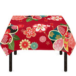 Japanese Kimono Pattern Print Tablecloth