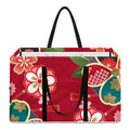 Japanese Kimono Pattern Print Utility Tote Bag