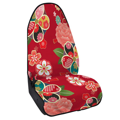 Japanese Kimono Pattern Print Waterproof Car Seat Cover