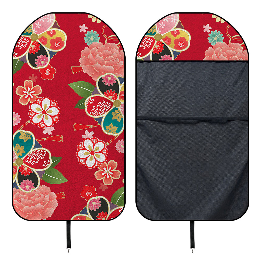 Japanese Kimono Pattern Print Waterproof Car Seat Cover