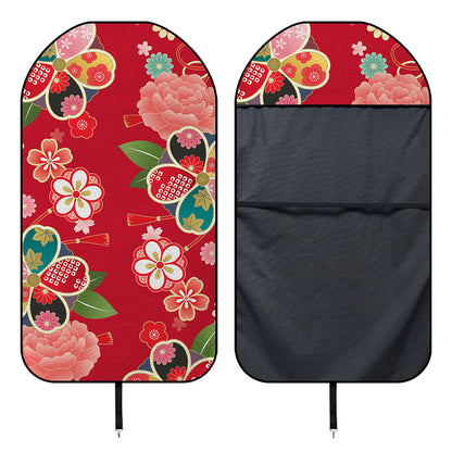 Japanese Kimono Pattern Print Waterproof Car Seat Cover