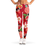 Japanese Kimono Pattern Print Women's Leggings