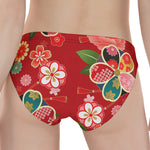 Japanese Kimono Pattern Print Women's Panties