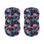 Japanese Koi And Chrysanthemums Print Bar Stool Covers