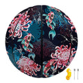 Japanese Koi And Chrysanthemums Print Basketball