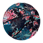 Japanese Koi And Chrysanthemums Print Basketball