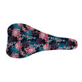 Japanese Koi And Chrysanthemums Print Bicycle Seat Cover