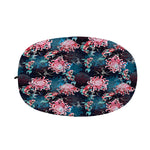 Japanese Koi And Chrysanthemums Print Car Side Mirror Covers