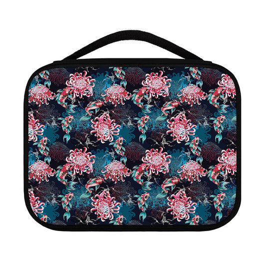 Japanese Koi And Chrysanthemums Print Classic Bible Case