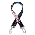 Japanese Koi And Chrysanthemums Print Dog Seat Belt